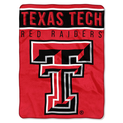 Texas Tech Red Raiders Blanket 60x80 Raschel Basic Design