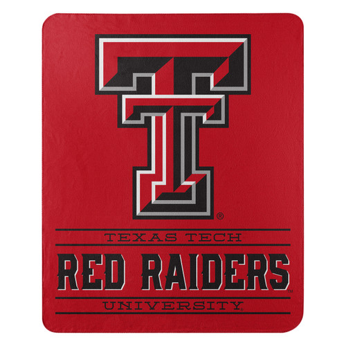 Texas Tech Red Raiders Blanket 50x60 Fleece Control Design
