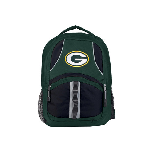 Green Bay Packers Backpack Captain Style Green and Black