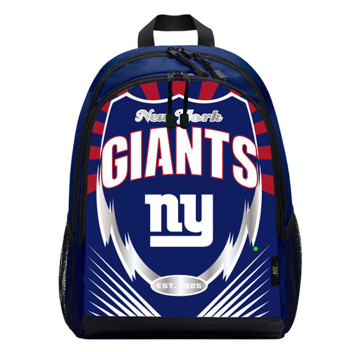 New York Giants Backpack Lightning Style