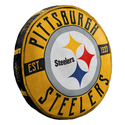 Pittsburgh Steelers Pillow Cloud Style Logo Design