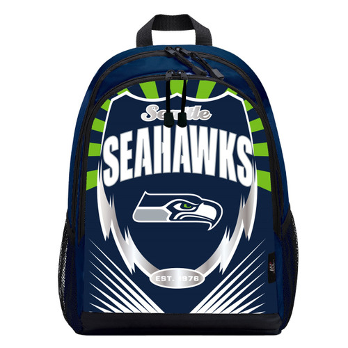 Seattle Seahawks Backpack Lightning Style