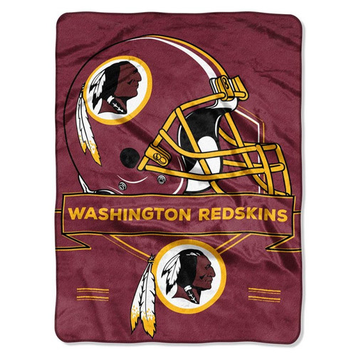 Washington Commanders Blanket 60x80 Raschel Prestige Design