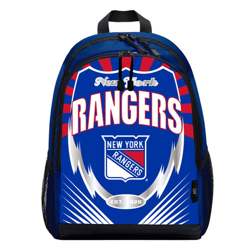 New York Rangers Backpack Lightning Style