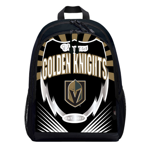 Vegas Golden Knights Backpack Lightning Style