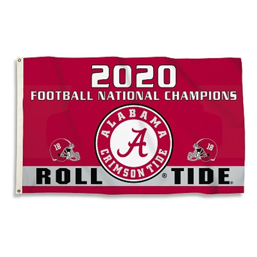 Alabama Crimson Tide 2020 NATIONAL CHAMPION 3 X 5 FLAG