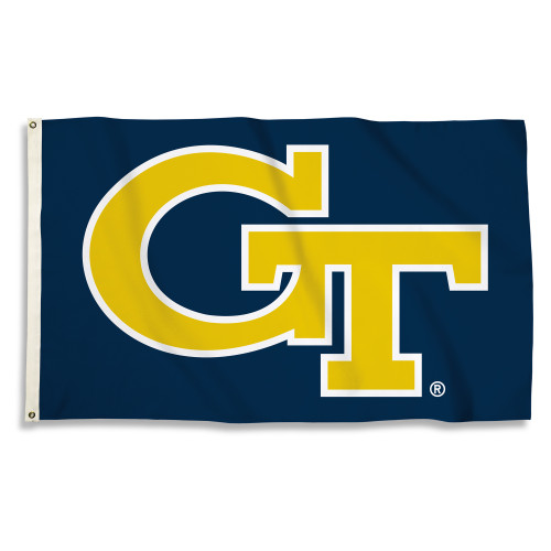 Georgia Tech Yellow Jackets 3 Ft. X 5 Ft. Flag W/Grommets