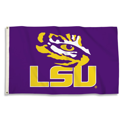 LSU Tigers 3 Ft. X 5 Ft. Flag W/Grommets