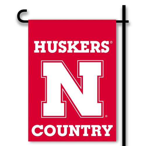 Nebraska Cornhuskers 2-Sided Country Garden Flag