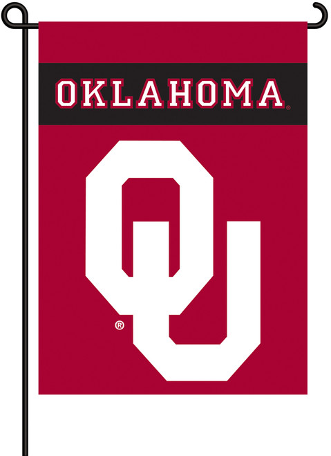 Oklahoma Sooners 2-Sided Garden Flag