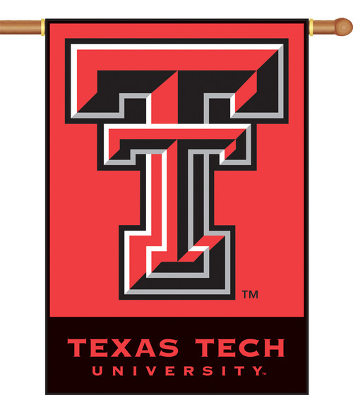 Texas Tech Red Raiders 2-Sided 28" X 40" Banner W/ Pole Sleeve