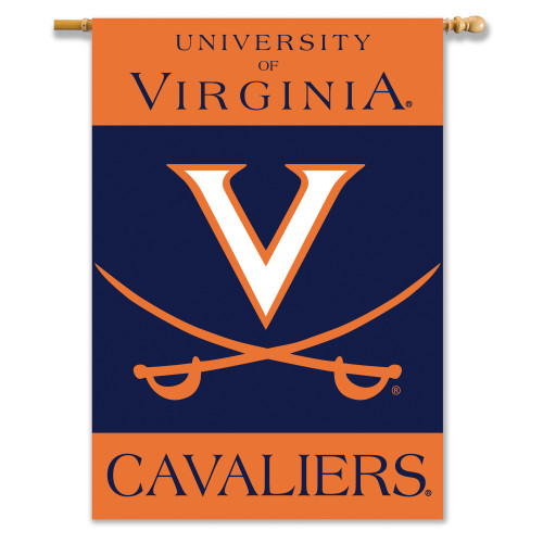 Virginia Cavaliers 2-Sided 28" X 40" Banner W/ Pole Sleeve