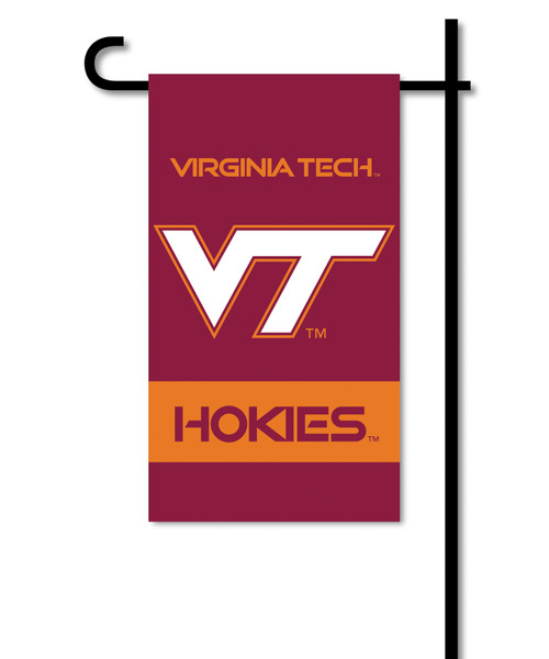 Virginia Tech Hokies Mini Garden Flag w/ Pole