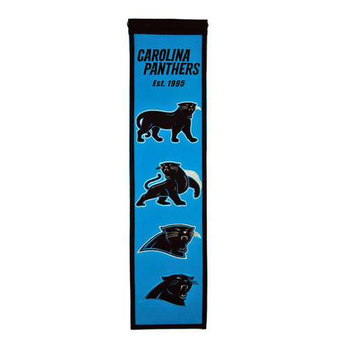 Carolina Panthers Winning Streak Heritage Banner