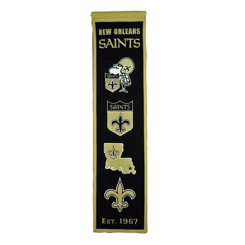 New Orleans Saints Winning Streak Heritage Banner