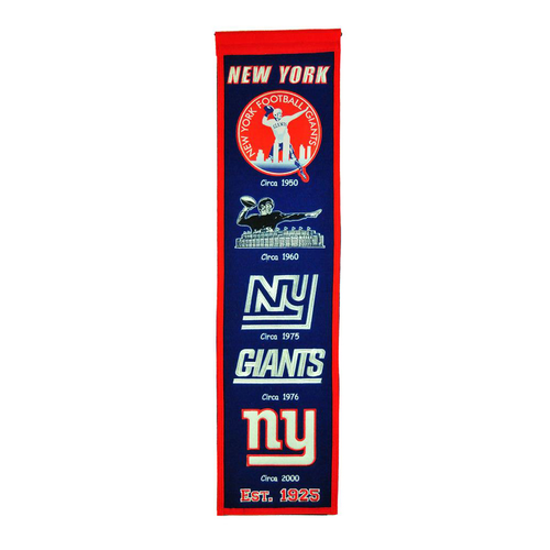 New York Giants Winning Streak Heritage Banner