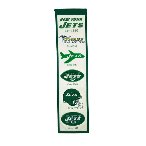 New York Jets Winning Streak Heritage Banner