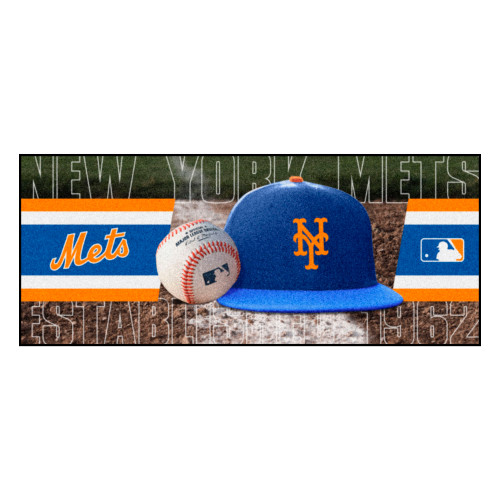 MLB - New York Mets Baseball Runner 30"x72"