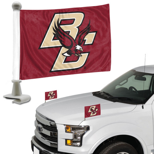 Boston College Eagles Ambassador Flags "BC Eagle" Primary Logo 4 in. x 6 in. Set of 2