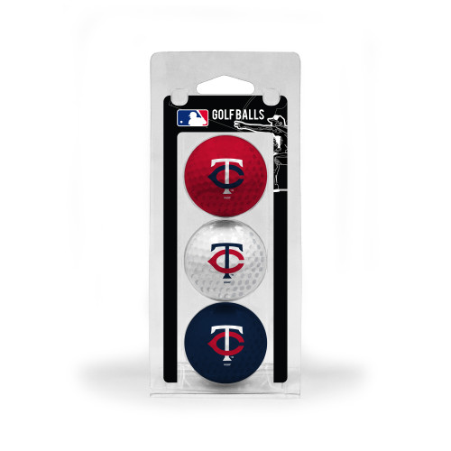 Minnesota Twins 3 Golf Ball Pack