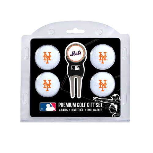 New York Mets 4 Golf Ball And Divot Tool Set