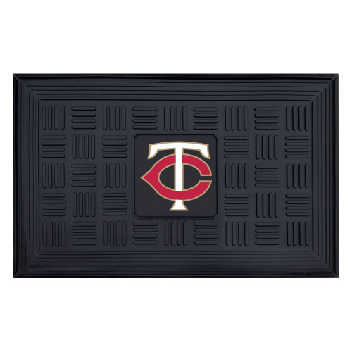 MLB - Minnesota Twins Medallion Door Mat 19.5"x31.25"