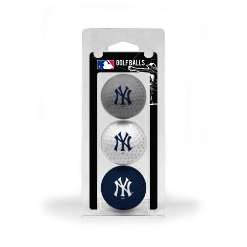 New York Yankees 3 Golf Ball Pack
