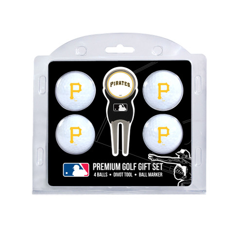 Pittsburgh Pirates 4 Golf Ball And Divot Tool Set