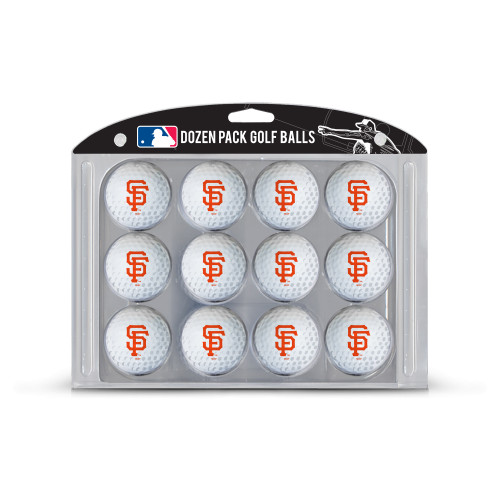 San Francisco Giants Golf Balls, 12 Pack