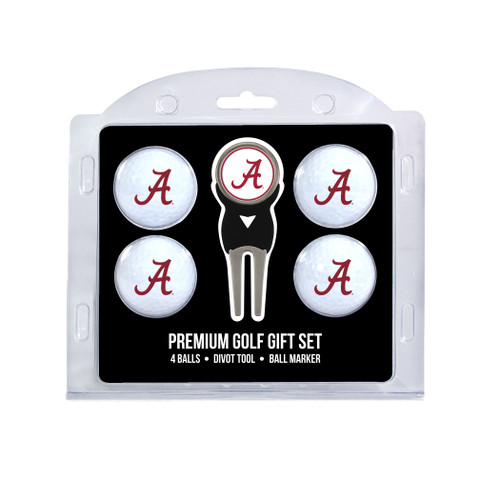 Alabama Crimson Tide 4 Golf Ball And Divot Tool Set