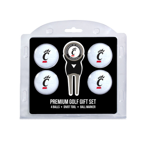 Cincinnati Bearcats 4 Golf Ball And Divot Tool Set