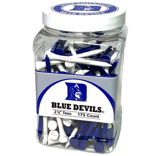 Duke Blue Devils Jar Of 175 Golf Tees