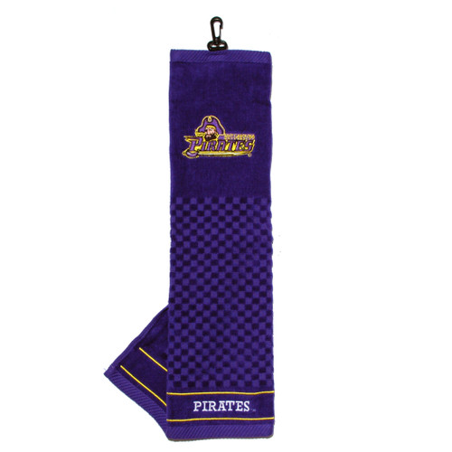 East Carolina Pirates Embroidered Golf Towel