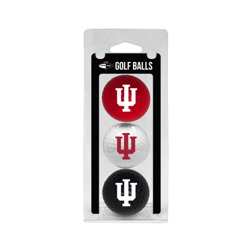 Indiana Hoosiers 3 Golf Ball Pack