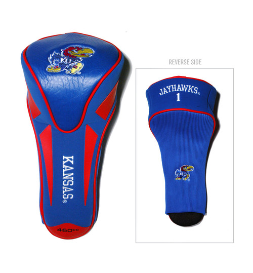 Kansas Jayhawks Single Apex Driver Head Cover