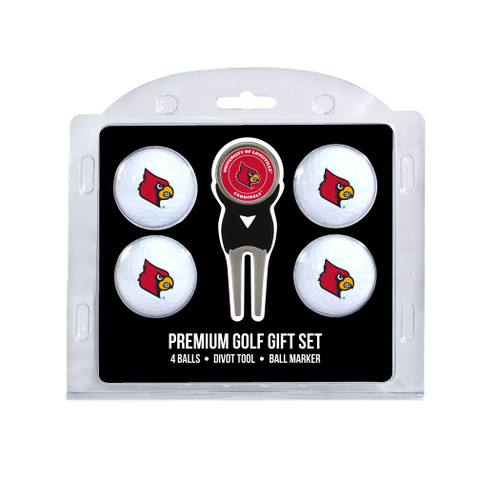 Louisville Cardinals 4 Golf Ball And Divot Tool Set