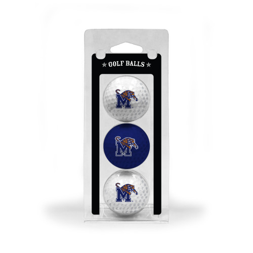 Memphis Tigers 3 Golf Ball Pack