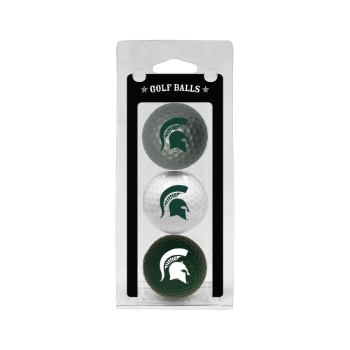 Michigan State Spartans 3 Golf Ball Pack