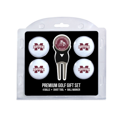 Mississippi State Bulldogs 4 Golf Ball And Divot Tool Set