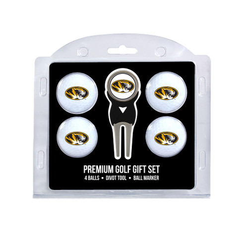 Missouri Tigers 4 Golf Ball And Divot Tool Set