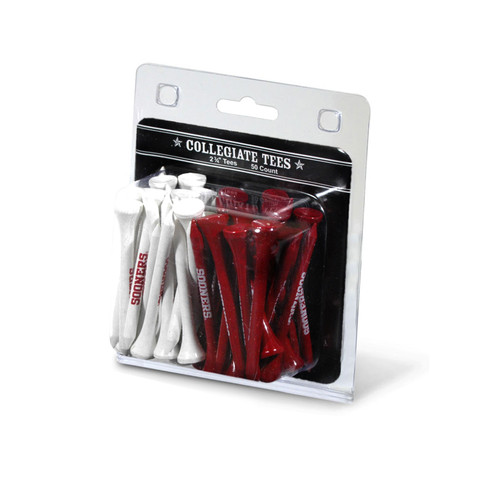 Oklahoma Sooners Pack Of 50 Golf Tees