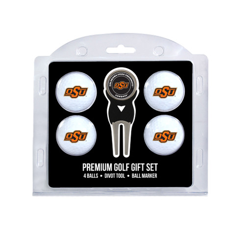 Oklahoma State Cowboys 4 Golf Ball And Divot Tool Set