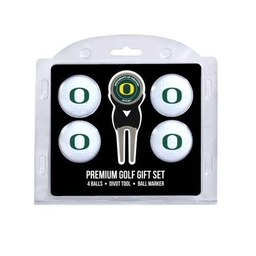 Oregon Ducks 4 Golf Ball And Divot Tool Set