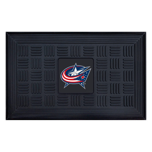 NHL - Columbus Blue Jackets Medallion Door Mat 19.5"x31.25"