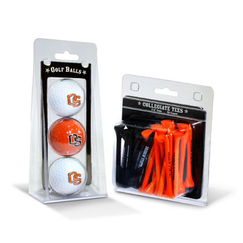 Oregon State Beavers 3 Golf Balls And 50 Golf Tees