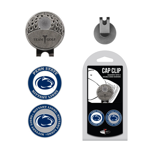 Penn State Nittany Lions Cap Clip With 2 Golf Ball Markers