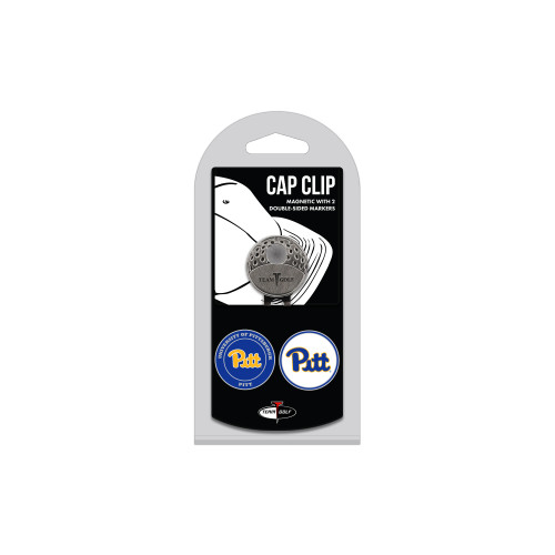 Pitt Panthers Cap Clip With 2 Golf Ball Markers