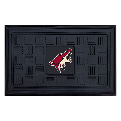 NHL - Arizona Coyotes Medallion Door Mat 19.5"x31.25"