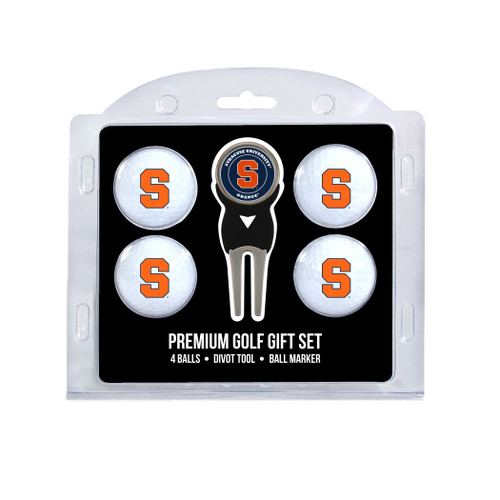 Syracuse Orange 4 Golf Ball And Divot Tool Set