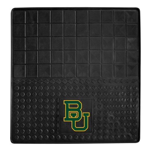 Baylor University - Baylor Bears Heavy Duty Vinyl Cargo Mat Interlocking BU Primary Logo Black